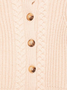 Cardigan per neonata Donsje beige con bottoni 4101000NB 00099 DONSJE 