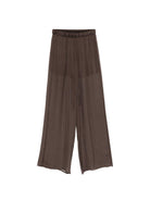 Pantaloni per donna Alysi marrone con elastico in vita 116164 P6214 CHOCO ALYSI 