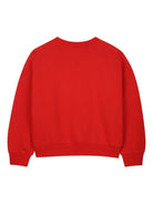 Felpa per bambina Kenzo Kids rosso con stampa a fiori K61357 968 KENZO KIDS 
