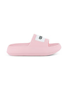 Ciabatte per bambina The Marc Jacobs Kids rosa con logo in rilievo W60821 475 THE MARC JACOBS KIDS 
