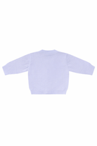 Cardigan per neonato Fendi Kids azzurro con logo FF sul davanti BUG215 AS5P F19J4 FENDI KIDS 