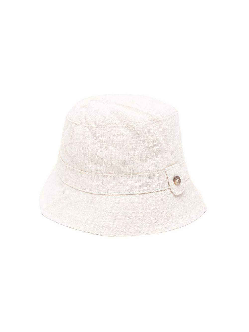Cappello per bambini Tarine & Chocolat beige con bottone CC90001 17 TArtine & Chocolat KIDS 