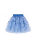 Gonna per bambina Monnalisa Kids blu con trama in tulle 17HGON T9945 0057 MONNALISA KIDS 