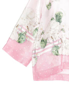 Camicia per bambina Monnalisa rosa con stampa a fiori 71G302 7668 0091 MONNALISA 