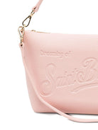 Clutch bag Aline MC2 Saint Barth rosa con dettaglio logo in rilievo ALI0034 01518L MC2 ST. BARTH KIDS 