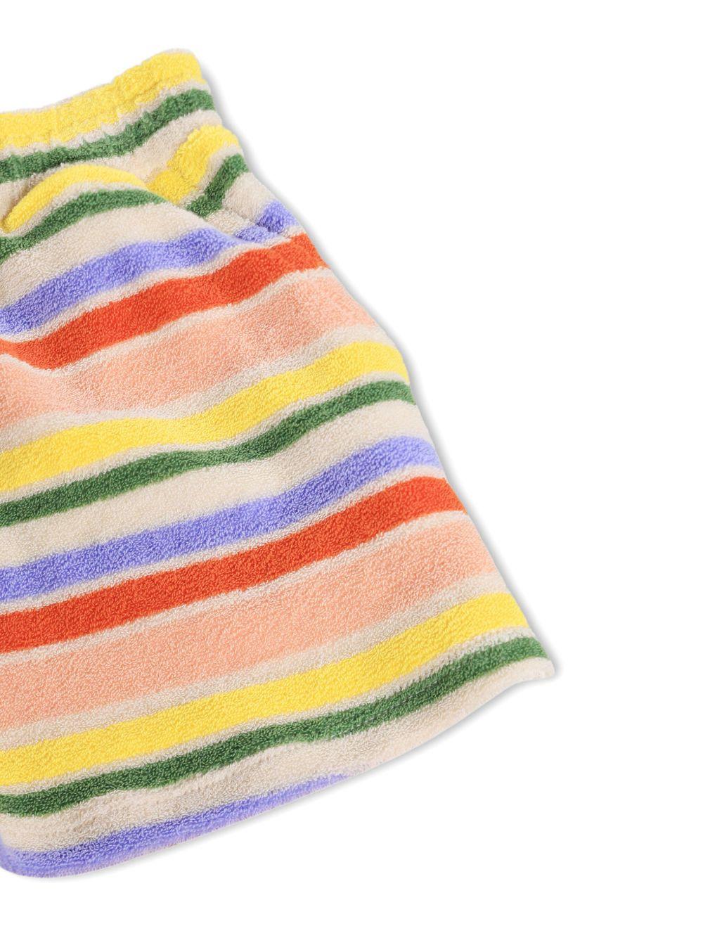 Shorts Angela per bambina Molo multicolore con design a righe 2S26H117 9487 MOLO KIDS 