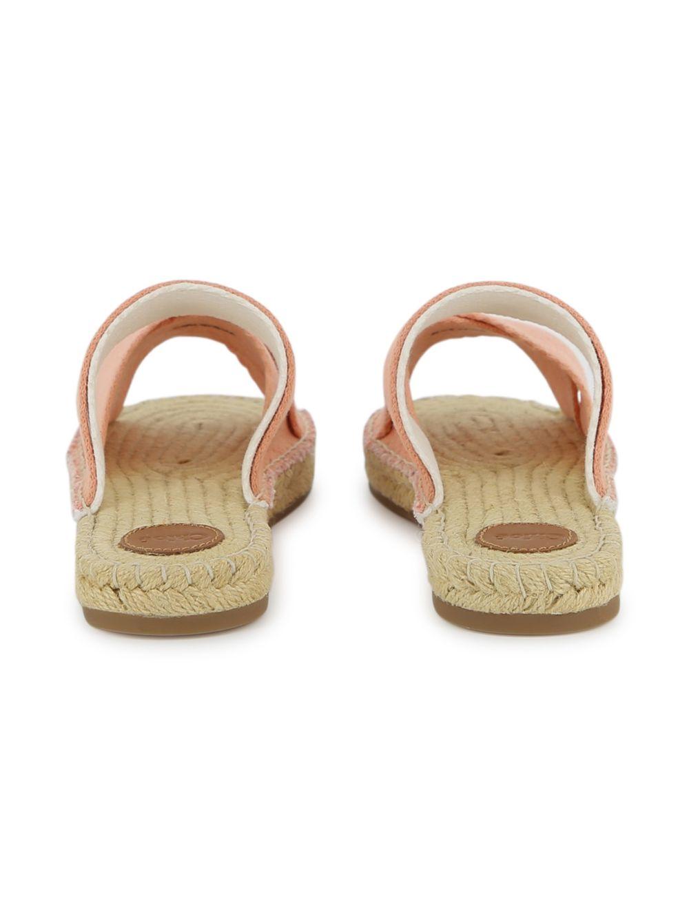 Sandali per bambina Chloé Kids rosa con fasce incrociate C20885 43A CHLOE' KIDS 