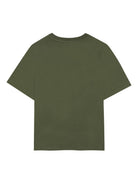 T-shirt per bambino Kenzo Kids verde con stampa sul davanti K61803 64B KENZO KIDS 