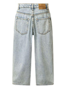 Jeans Aiden per bambina Molo denim con design a cinque tasche 6S26I102 5457 MOLO KIDS 