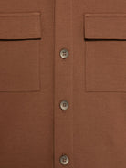 Camicia per bambino Paolo Pecora Kids marrone a maniche lunghe PP3930 TABACCO PAOLO PECORA KIDS 