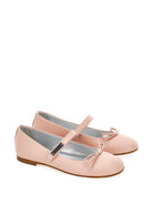 Ballerine per bambina Monnalisa Kids rosa cipria con dettaglio fiocco 8CH015 8786 0091 MONNALISA KIDS 