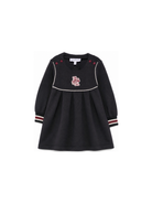 Abito per neonata Emporio Armani Kids blu con rifinitura a contrasto EG000901 AF10126 UB118 EMPORIO ARMANI KIDS 