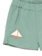 Costume da bagno per neonato Donsje Mees verde con ricamo 4068303 00079 DONSJE 