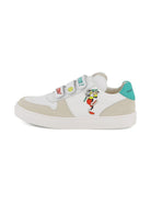 Scarpe per bambino The Marc Jacobs Kids bianche con dettaglio logo W60825 241 THE MARC JACOBS KIDS 