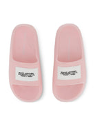 Ciabatte per bambina The Marc Jacobs Kids rosa con logo in rilievo W60821 475 THE MARC JACOBS KIDS 