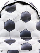 Zaino per bambino Molo Kids bianco e nero con stampa grafica pallone da calcio all-over 7W26V203 6253 MOLO KIDS 