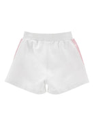 Shorts per bambina Monnalisa bianco con stampa a fiori 19G403 7007 9990 MONNALISA KIDS 