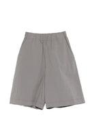 Shorts per bambino Douuod Kids grigio con vita elasticizzata DY6P29 P0589 907 DOUUOD KIDS 