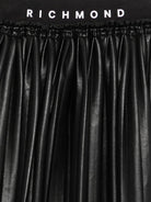 Gonna per bambina John Richmond Junior nera con design plissettato RGP26067GO BLACK JOHN RICHMOND KIDS 