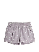 Shorts per bambina Mini Rodini viola con stampa stelle all-over 26230103 PURPLE MINI RODINI KIDS 