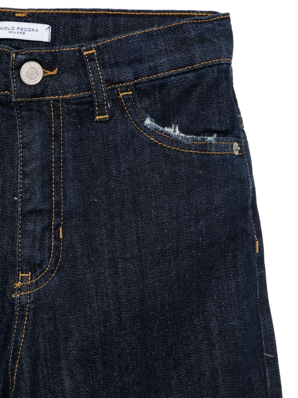 Jeans per bambino Paolo Pecora Kids blu con design cinque tasche PP4123 BLU PAOLO PECORA KIDS 