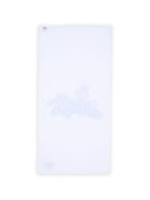 Telo mare per bambino Moschino Kids bianco con stampa orsacchiotto HTX01BLGA24 10101 MOSCHINO KIDS 