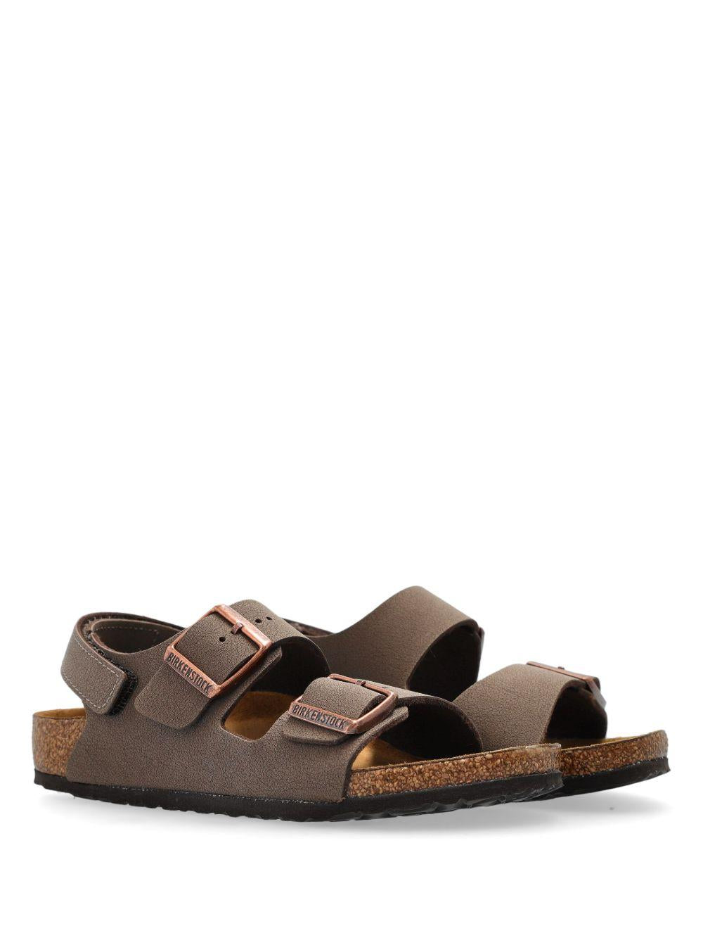 Sandali Arizona per bambini Birkenstock Kids marroni con doppia fibbia 1029474 MOCCA BIRKENSTOCK KIDS 