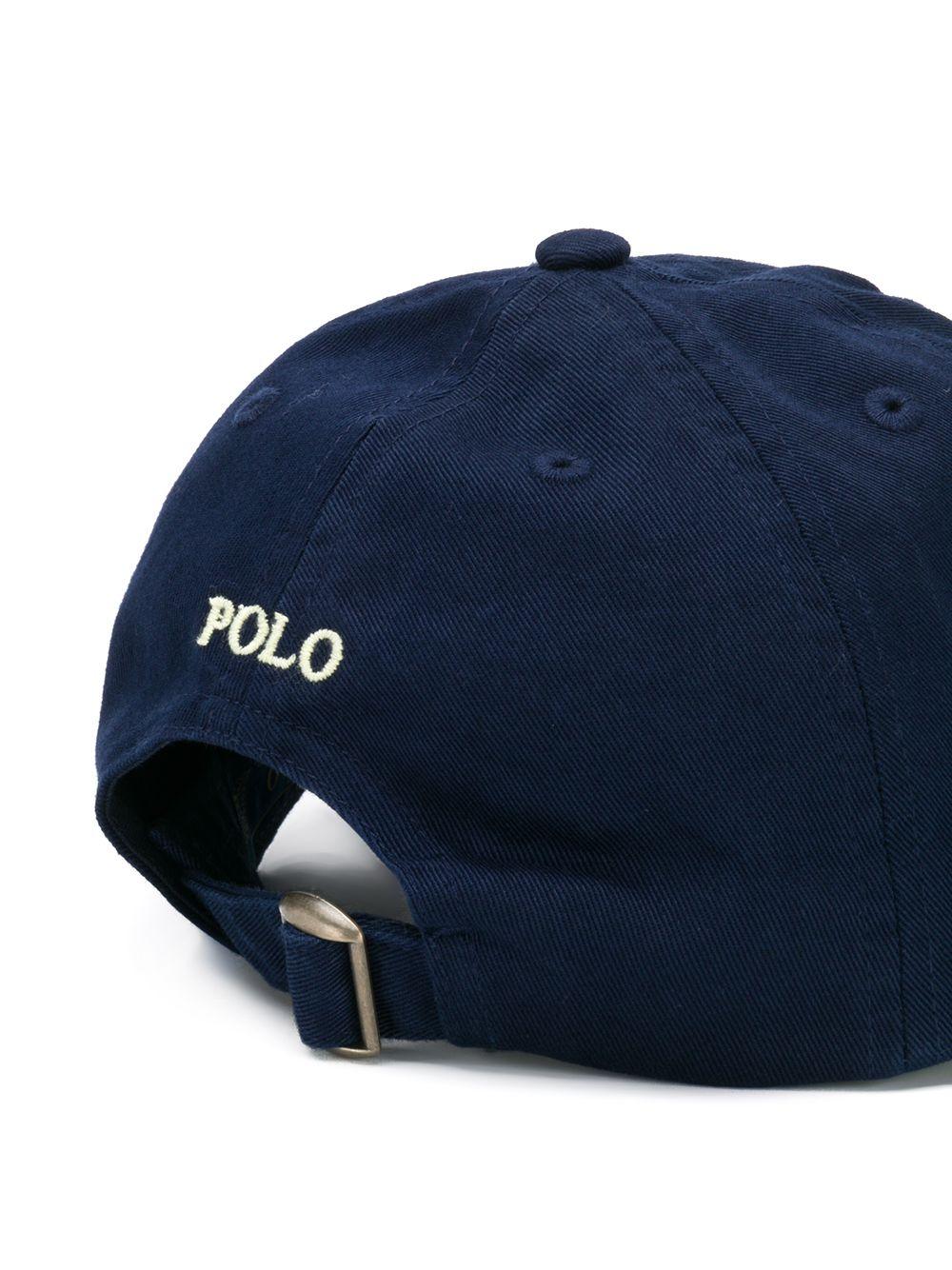 Cappello da baseball per bambino Polo Ralph Lauren Kids blu con logo Polo Pony 322552489 004 Ralph Lauren kids 