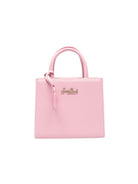 Borsa Shop mini MC2 Saint Barth rosa con targhetta logo metallica sul fronte SHBM0002 00011L MC2 ST. BARTH KIDS 