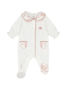 Tutina per neonata Tartine Et Chocolat bianca con stampa a fiori CC54160 30 TArtine & Chocolat KIDS 