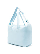 Borsa fasciatoio per neonato Moschino Kids azzura con applicazione orsetto MUX05TLCA19 40304 MOSCHINO KIDS 