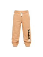 Pantaloni sportivi per bambino Timberland Kids beige con logo sulla gamba T60974 230 TIMBERLAND KIDS 