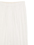 Pantaloni per donna Alysi beige con design plissettato 116138 P6021 GESSO ALYSI 