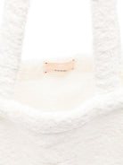 Borsa a spalla per bambina Elisabetta Franchi La Mia Bambina bianca con logo ricamato EFBO1170SP003 0004 ElISABETTA FRANCHI KIDS 