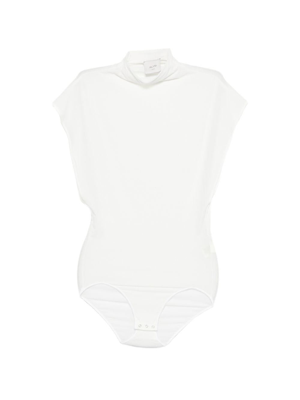 Body per donna Alysi bianco con collo alto 116403 P6014 BI ALYSI 