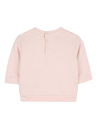 T-shirt con logo per neonata Chloé Kids rosa a maniche 3/4 C20702 46J CHLOE' KIDS 