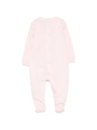Tutina per neonata Moschino Kids rosa con motivo Teddy Bear MUT04XLAA10 50209 MOSCHINO KIDS 