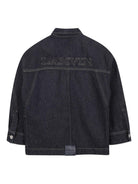 Giacca per bambino Lanvin Enfant denim con bottoni N30379 Z28 LANVIN KIDS 