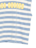 T-shirt senza maniche Bobo Choses multicolore con motivo a righe B126AC140 199 BOBO CHOSES KIDS 