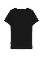 T-shirt per bambina John Richmond Junior nero con logo RGP25102TS BLACK JOHN RICHMOND JUNIOR 