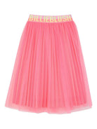 Gonna per bambina Billieblush rosa con banda logo U21865 499 BILLIEBLUSH KIDS 