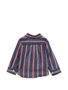 Camicia per neonato Etro Kids blu con motivo a righe GZ5300 P0622 617VE ETRO KIDS 