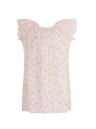 Abito per bambina Bonpoint bianco con stampa ciliegie all-over S06GDRW00020 625 BONPOINT KIDS 