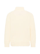 Cardigan per bambino Paul & Shark Kids beige con chiusura con zip WUW009LHE43 10057 PAUL & SHARK KIDS 