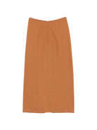 Gonna per donna Merci marrone ruggine con dettagli arricciati GOM027 RUST MERCI 
