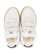 Sneakers per bambini VEJA Kids bianche con applicazione logo SX2021006 V-90 WHITE BLACK NATURAL VEJA KIDS 