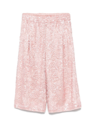 Pantaloni per donna Merci rosa modello crop P407 UNICO MERCI 