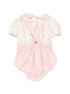 Completo per bambina La Stupenderia rosa orchidea con stampa floreale 2TBCT54 D58 LA STUPENDERIA 