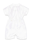 Set camicia e shorts per neonati Mariella Ferrari bianco in seta PLP14 515 515 MARIELLA FERRARI 