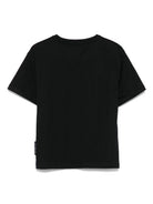 T-shirt per bambina John Richmond Junior nero con stampa grafica RGA25037TS BLACK JOHN RICHMOND JUNIOR 